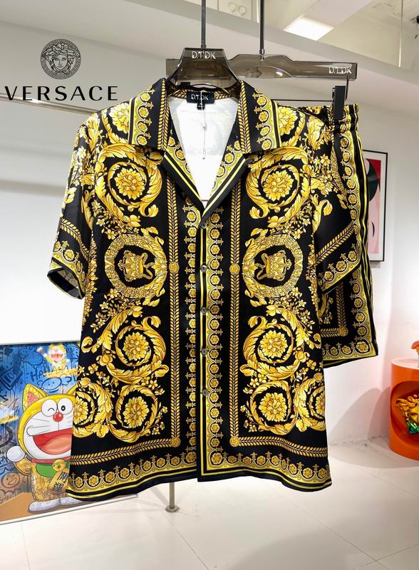 Versace Shirt & Shorts Set ID:20250801-177